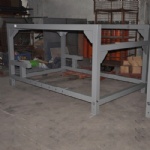 large outdoor stand frame